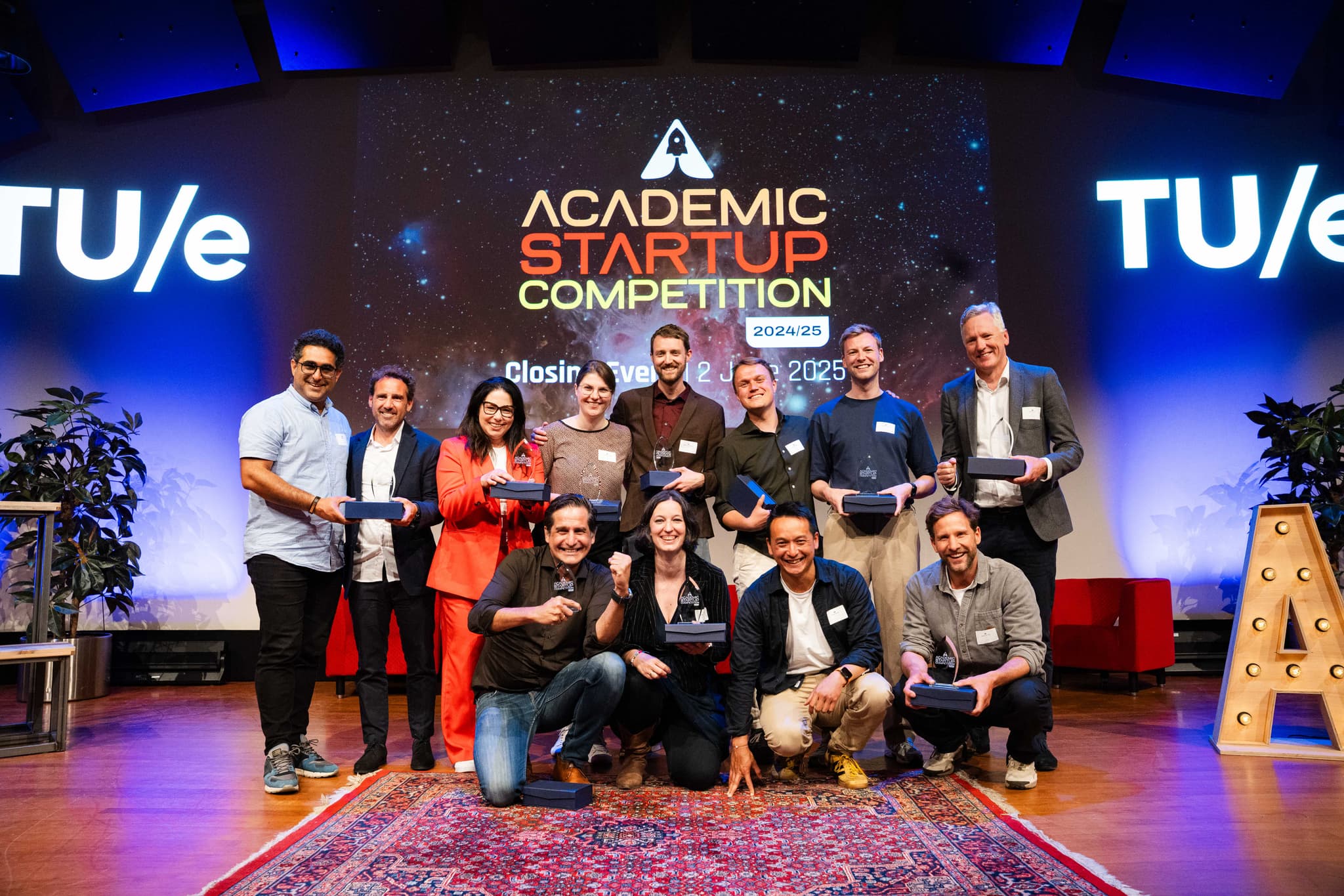 De prijswinnaars van de Academic Startup Competition