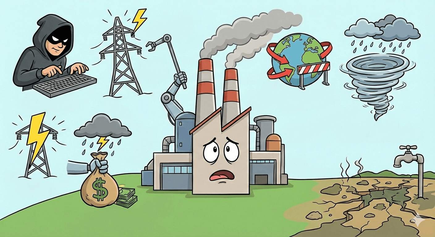 bedreigingen voor de industrie