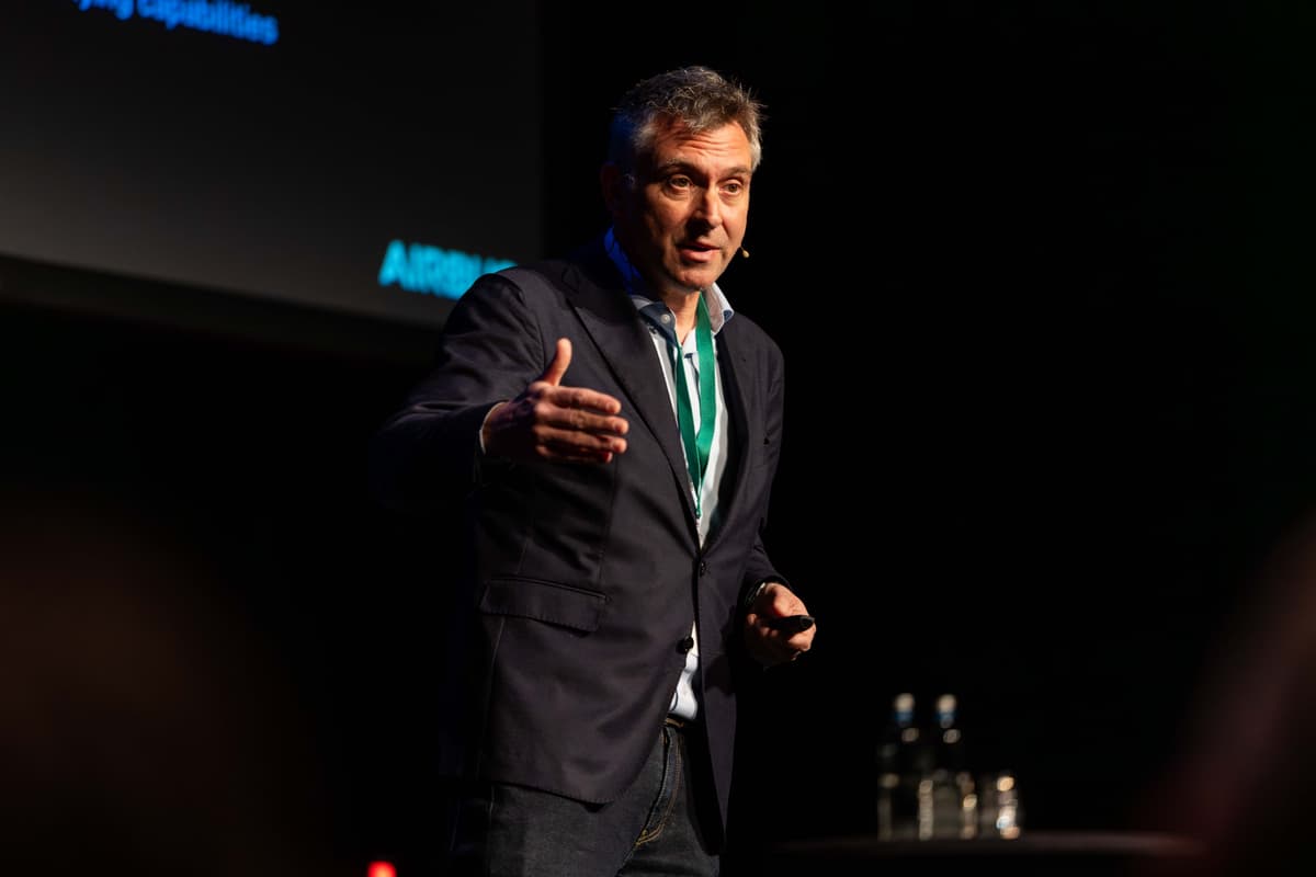 Matthieu Gallas, R&D Lead for Autonomous Systems at Airbus  NCAS 2026 © NCAS