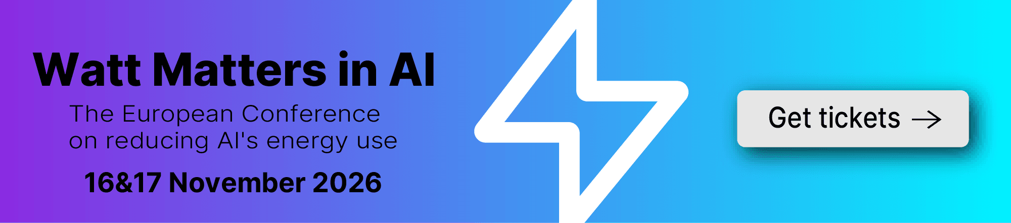 Watt Matters in AI 2026