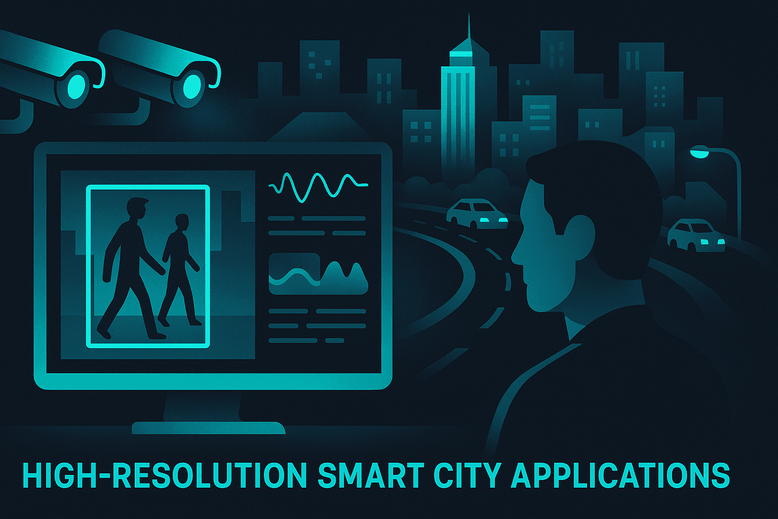 Highres smart city applications infographic