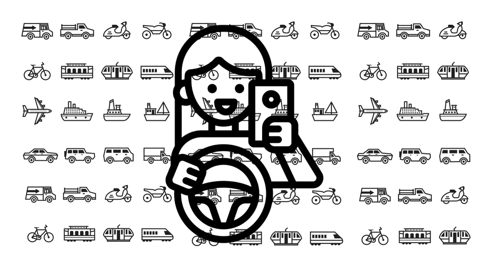 Where is the driver?