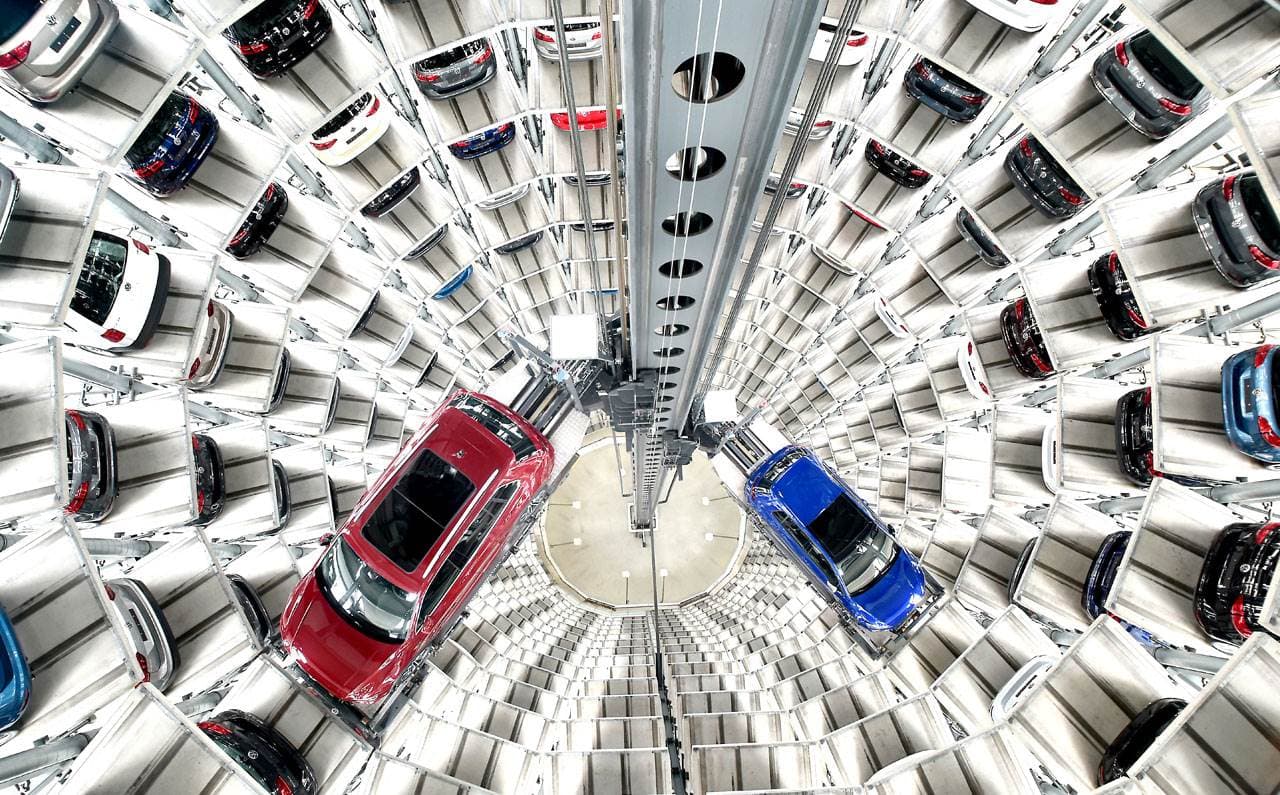 Car tower, Volkswagen